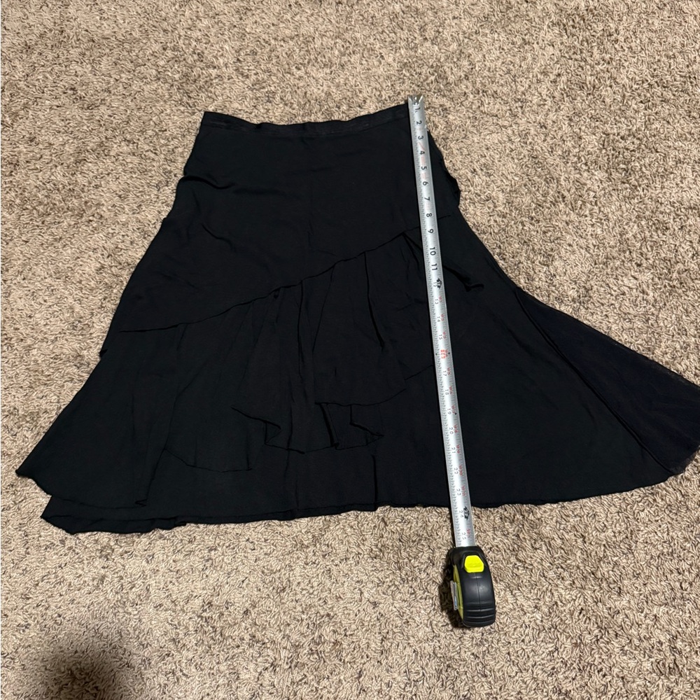 Free People Black Asymmetrical Skirt - Picture 9 of 9